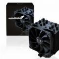 Scythe Mugen 5 Black Edition冷却系统不仅在颜色上与原始型号有所不同