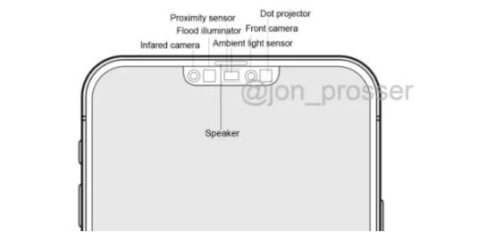 iPhone 12示意图显示了苹果传闻中的较小缺口的外观