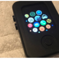 具有工作于pre watchOS 1.0表面的苹果智能手表原型