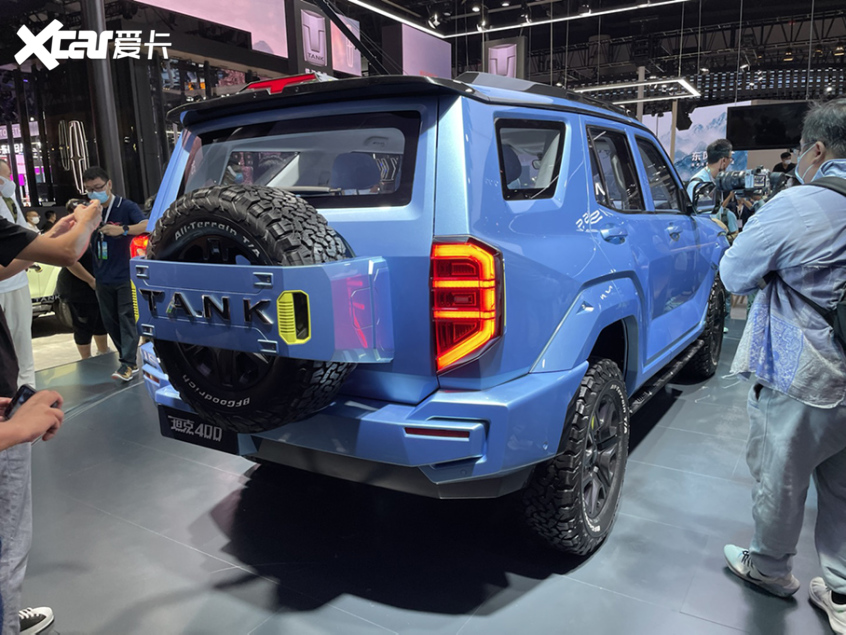 2021成都车展：坦克400发布机甲硬派SUV