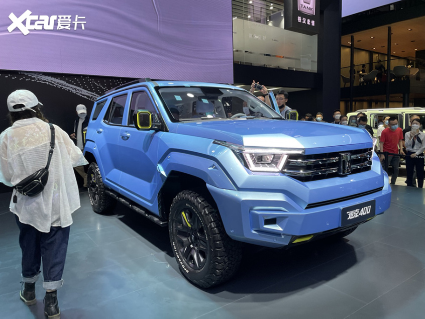 2021成都车展：坦克400发布机甲硬派SUV