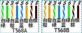 科技资讯:网线水晶头颜色顺序图片