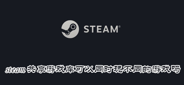 科技资讯 Steam共享游戏库可以同时玩不同的游戏吗 环球科创网