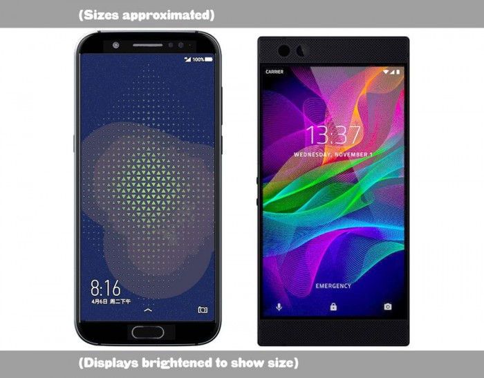 游戏手机你选谁？黑鲨和Razer  Phone外观规格对比的照片 - 2