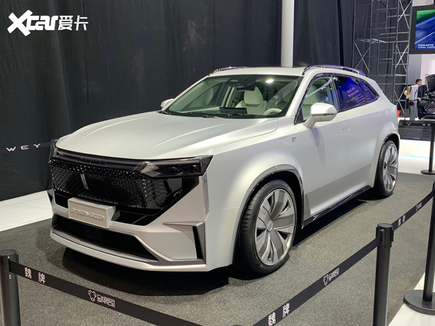 广州车展探馆：WEY  2nd  Cyberspace曝光