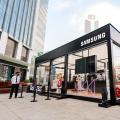 打卡广州三星GalaxyS22系列新品上市快闪体验店