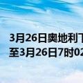 3月26日奥地利下奥地利州疫情最新消息-截至下奥地利州截至3月26日7时02分(北京时间）疫情数据统计