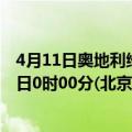 4月11日奥地利维也纳疫情最新消息-截至维也纳截至4月11日0时00分(北京时间）疫情数据统计