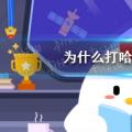 今天 小鸡宝宝测试你的答案:为什么打哈欠会传染？今天的课堂答案
