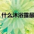 什么沐浴露最好排名前十（什么沐浴露最好）