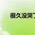 很久没哭了（关于很久没哭了的介绍）