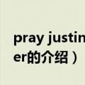 pray justin bieber（关于pray justin bieber的介绍）