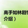 高手如林剧情介绍（关于高手如林剧情介绍的介绍）