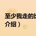 至少我走的比你早（关于至少我走的比你早的介绍）