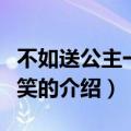 不如送公主一场微笑（关于不如送公主一场微笑的介绍）