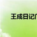 王成日记门（关于王成日记门的介绍）