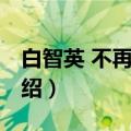 白智英 不再爱了（关于白智英 不再爱了的介绍）