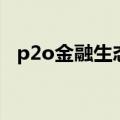 p2o金融生态（关于p2o金融生态的介绍）
