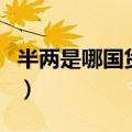 半两是哪国货币（关于半两是哪国货币的介绍）
