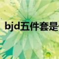 bjd五件套是什么意思（五件套是什么意思）