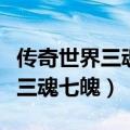 传奇世界三魂七魄是哪三魂哪七魄（传奇世界三魂七魄）