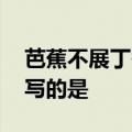 芭蕉不展丁香结丁香空结雨中愁的意思,是谁写的是