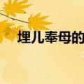 埋儿奉母的故事寓意（埋儿奉母的故事）