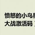 愤怒的小鸟星球大战注册码（愤怒的小鸟星球大战激活码）
