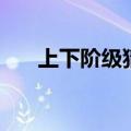 上下阶级猜生肖（上下阶级打一生肖）