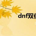dnf双倍经验药（dnf双倍经验）