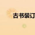 古书装订穿线图解视频（古书装订）