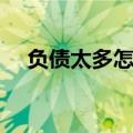负债太多怎么上岸回到正常生活（负债）
