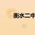衡水二中录取分数线2020招生电话