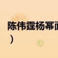 陈伟霆杨幂面具自拍（杨幂送陈伟霆方猪面具）