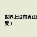 世界上没有真正的感同身受歌曲（世界上没有真正的感同身受）