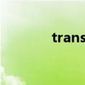 transaction是什么意思英语