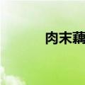 肉末藕饼的做法（藕饼的做法）