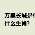 万里长城是什么生肖欲钱买无声无息的生肖是什么生肖?