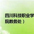 四川科技职业学院教务处1号窗口在哪里（四川科技职业学院教务处）
