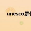 unesco是什么意思的缩写什么联合组织