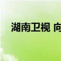 湖南卫视 向前冲（湖南卫视快乐向前冲）