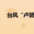 台风“卢碧”登陆（台风卢碧即将登陆）