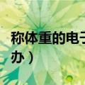 称体重的电子秤不准怎么办（电子秤不准怎么办）