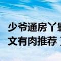 少爷通房丫鬟文有肉的小说书包网（通房丫鬟文有肉推荐）