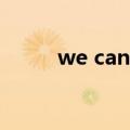 we can work it out sweetbox