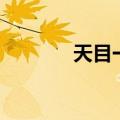 天目一个神来源（天目一个）