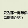 只为那一刻与你相见剧情介绍韩芸结局（只为那一刻与你相见剧情介绍）