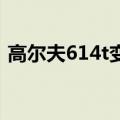 高尔夫614t变速箱故障前兆（高尔夫61 4t）