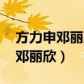 方力申邓丽欣最后一部电影叫什么（方力申 邓丽欣）