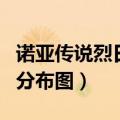 诺亚传说烈日血源远古分布图（诺亚传说远古分布图）